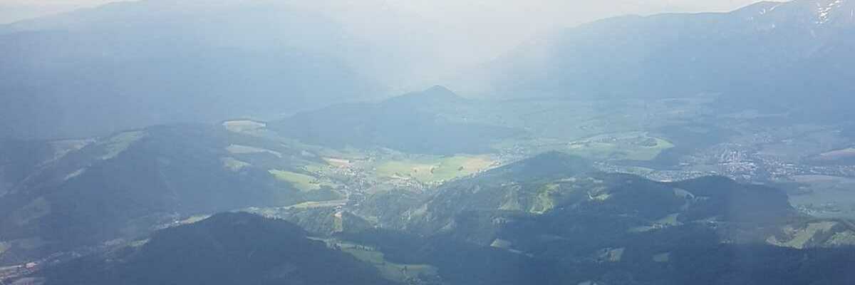 Flugwegposition um 11:52:06: Aufgenommen in der Nähe von Gemeinde Proleb, Österreich in 2139 Meter